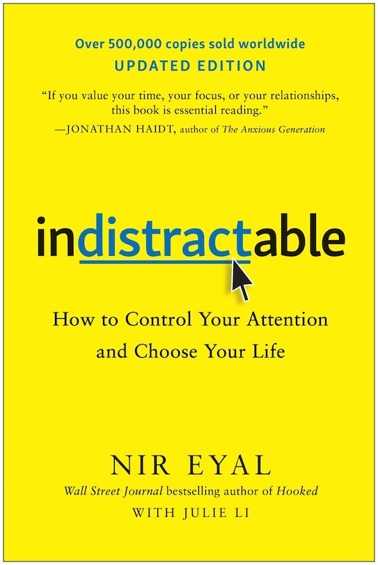 Front cover_Indistractable, Updated Edition