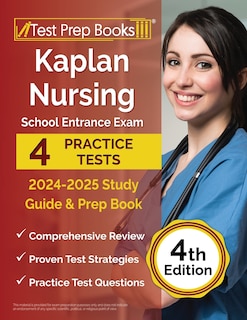 Front cover_Kaplan Nursing School Entrance Exam 2024-2025 Study Guide