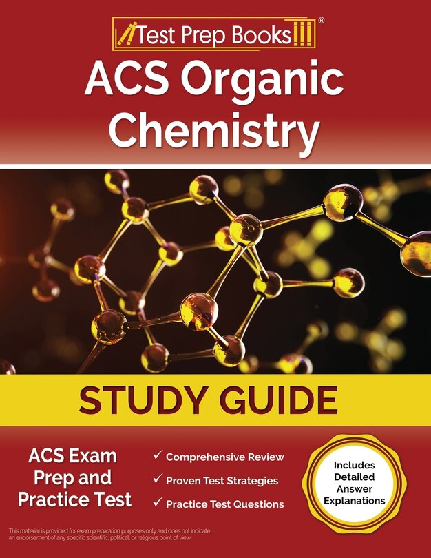 Couverture_ACS Organic Chemistry Study Guide