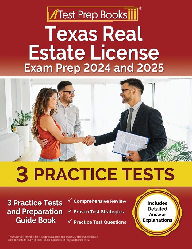 Couverture_Texas Real Estate License Exam Prep 2024 and 2025