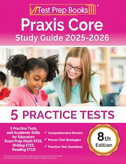 Couverture_Praxis Core Study Guide 2025-2026