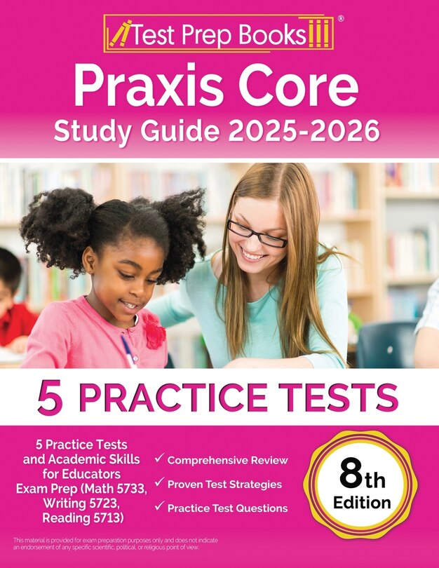 Couverture_Praxis Core Study Guide 2025-2026