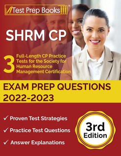 Front cover_SHRM CP Exam Prep Questions 2022-2023