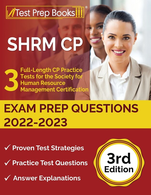 Front cover_SHRM CP Exam Prep Questions 2022-2023