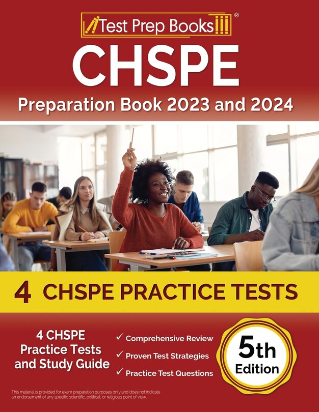 Front cover_CHSPE Preparation Book 2024 and 2025