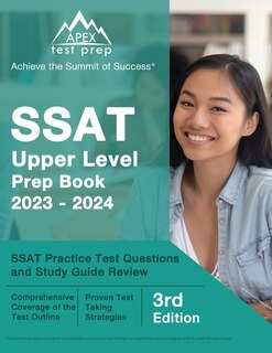 Front cover_SSAT Upper Level Prep Book 2023-2024