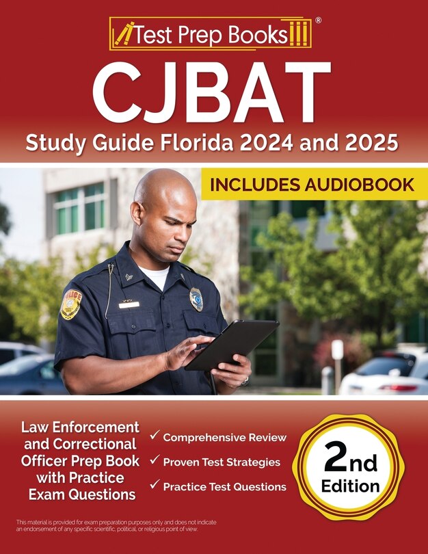Front cover_CJBAT Study Guide Florida 2024 and 2025