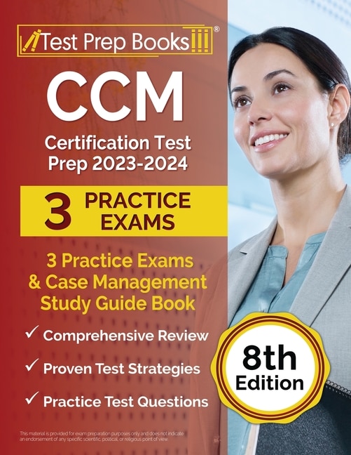 Front cover_CCM Certification Test Prep 2023-2024