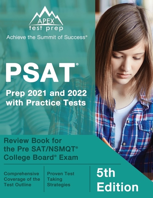 Front cover_Psat Prep 2021 And 2022 With Practice Tests