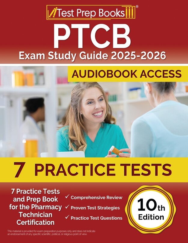 Front cover_PTCB Exam Study Guide 2025-2026