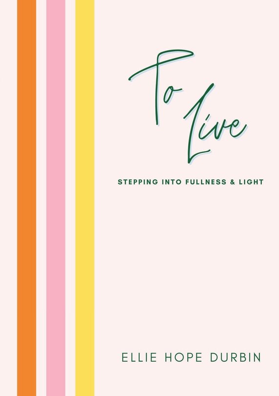 Front cover_To Live