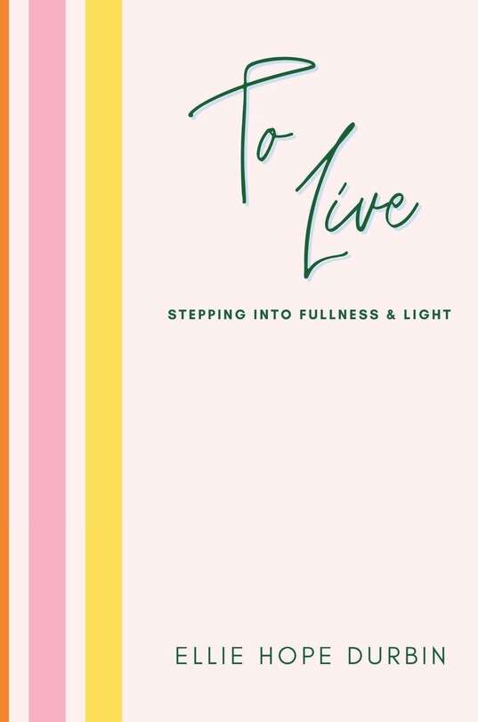 Front cover_To Live