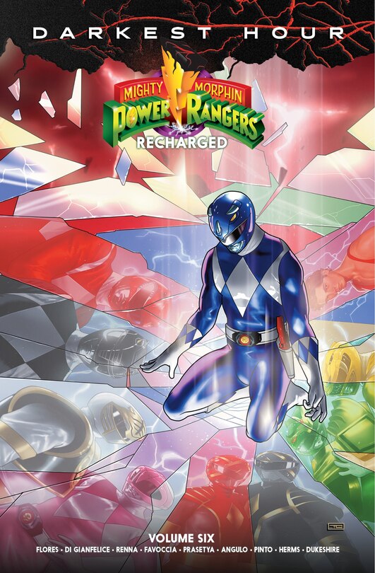 Front cover_Mighty Morphin Power Rangers: Recharged Vol. 6