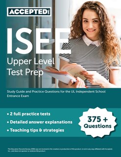 Front cover_ISEE Upper Level Test Prep