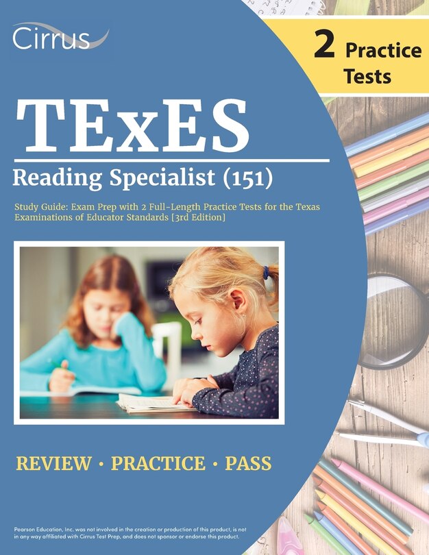 Front cover_TExES Reading Specialist (151) Study Guide