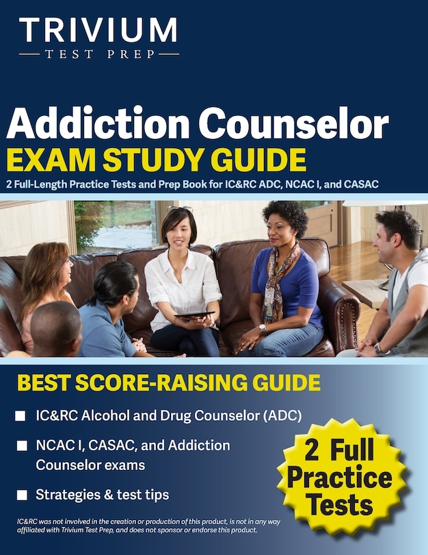 Front cover_Addiction Counselor Exam Study Guide