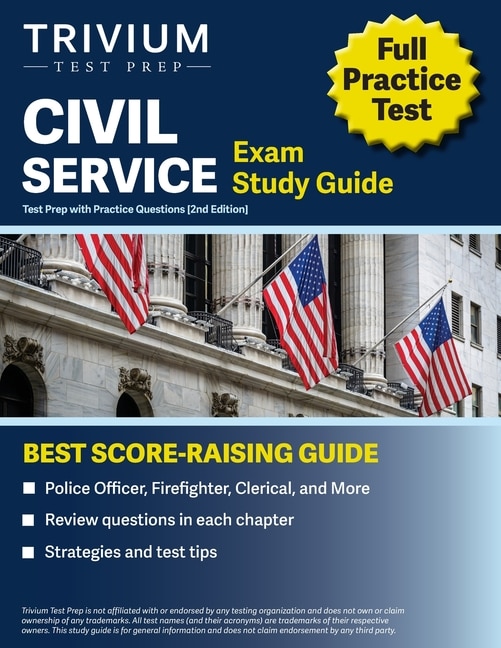 Front cover_Civil Service Exam Study Guide