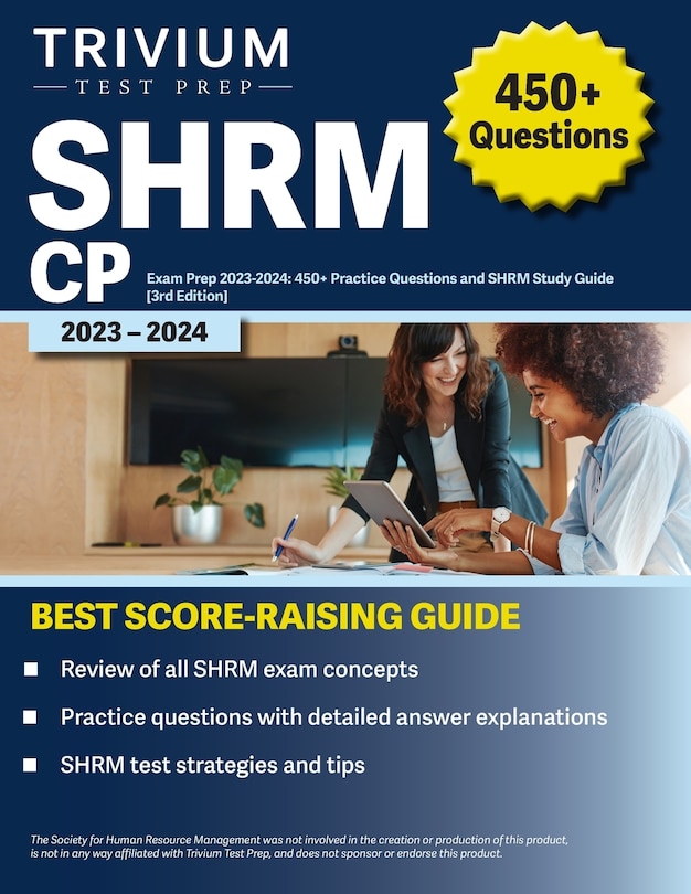 Front cover_SHRM CP Exam Prep 2023-2024