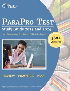 Couverture_ParaPro Test Study Guide 2023 and 2024
