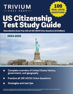 Couverture_US Citizenship Test Study Guide 2024-2025