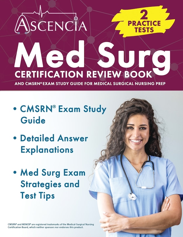 Couverture_Med Surg Certification Review Book