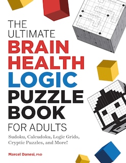 Front cover_The Ultimate Brain Health Logic Puzzle Book for Adults