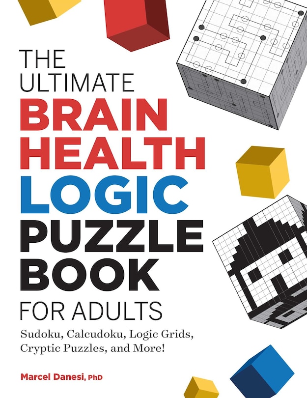 Front cover_The Ultimate Brain Health Logic Puzzle Book for Adults