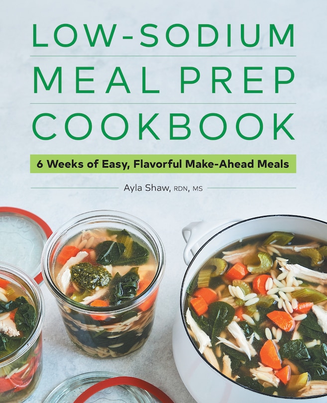 Front cover_Low-sodium Meal Prep Cookbook
