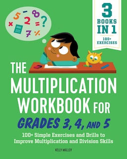 Front cover_The Multiplication Workbook for Grades 3, 4, and 5