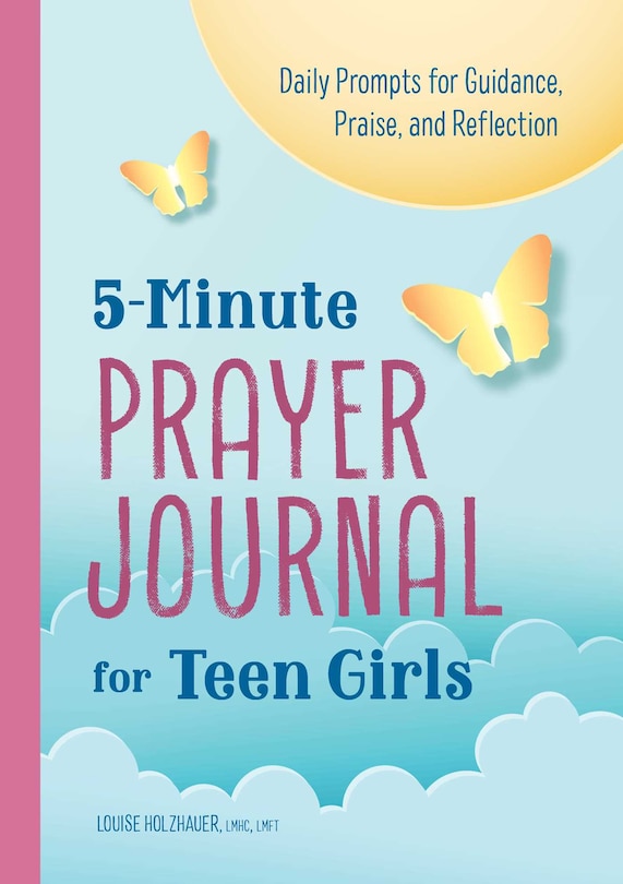Front cover_5-Minute Prayer Journal for Teen Girls