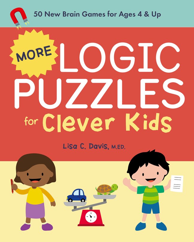 Front cover_More Logic Puzzles for Clever Kids