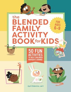 Front cover_The Blended Family Activity Book For Kids