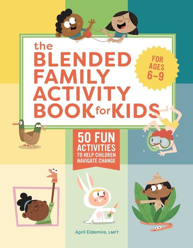 Front cover_The Blended Family Activity Book For Kids