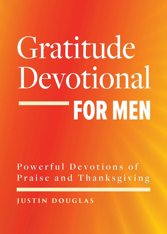 Couverture_Gratitude Devotional For Men