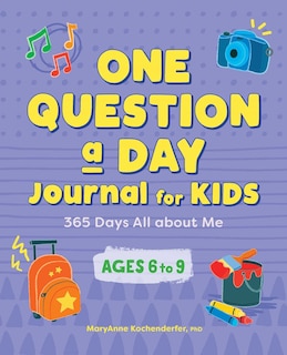 Front cover_One Question A Day Journal For Kids