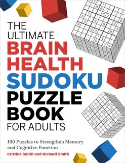 Front cover_The Ultimate Brain Health Sudoku Puzzle Book for Adults