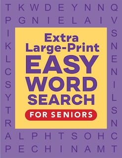 Front cover_Extra Large-print Easy Word Search For Seniors