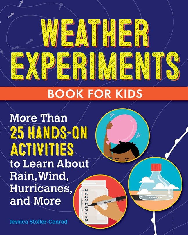 Front cover_Weather Experiments Book For Kids