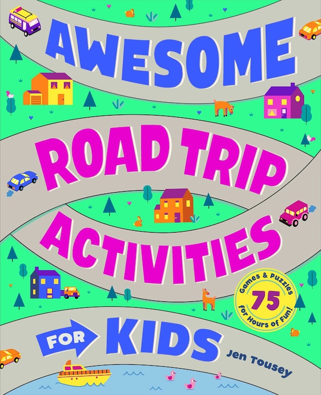 Front cover_Awesome Road Trip Activities For Kids