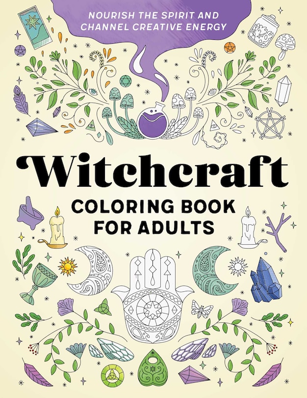 Couverture_Witchcraft Coloring Book For Adults