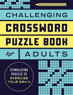 Front cover_Challenging Crossword Puzzle Book for Adults