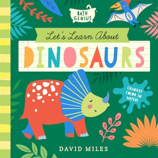 Front cover_Let's Learn About Dinosaurs