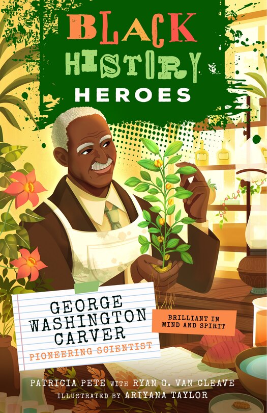 Front cover_Black History Heroes: George Washington Carver