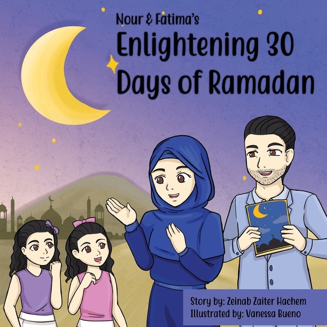 Front cover_Nour & Fatima's Enlightening 30 Days Of Ramadan