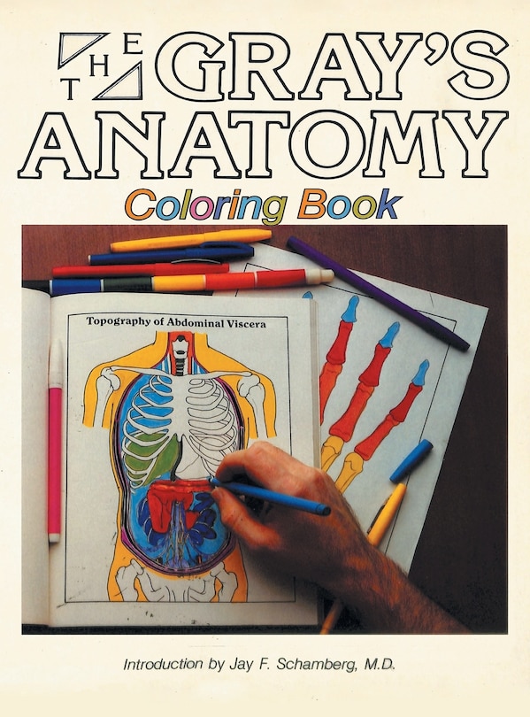 Front cover_Gray's Anatomy Coloring Book
