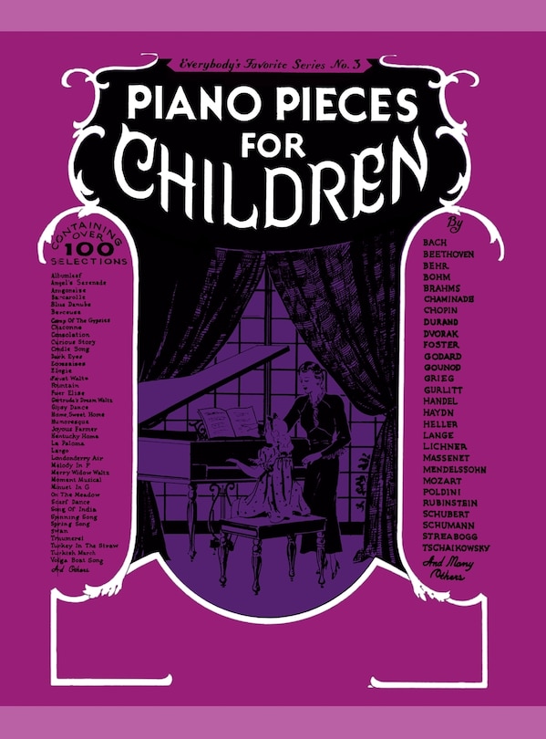 Couverture_Piano Pieces for Young Children