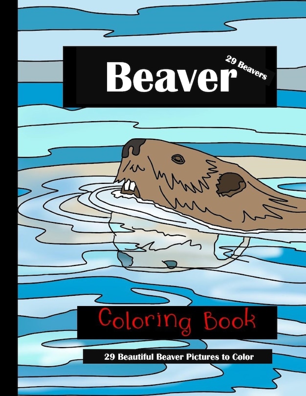 Couverture_Beaver Coloring Book