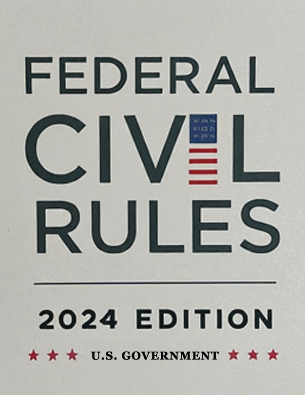Front cover_Federal Civil Rules Booklet, 2024 Edition