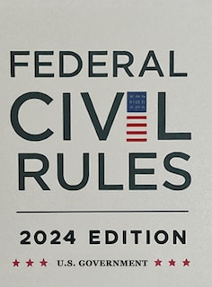 Front cover_Federal Civil Rules Booklet, 2024 Edition