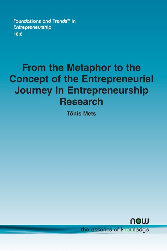 Couverture_From the Metaphor to the Concept of the Entrepreneurial Journey in Entrepreneurship Research